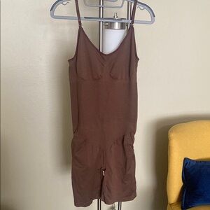 Women's Brown Shapewear Bodysuit